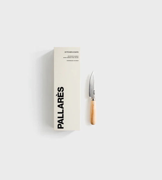 8cm kitchen knife | carbon steel | pallarès solsona