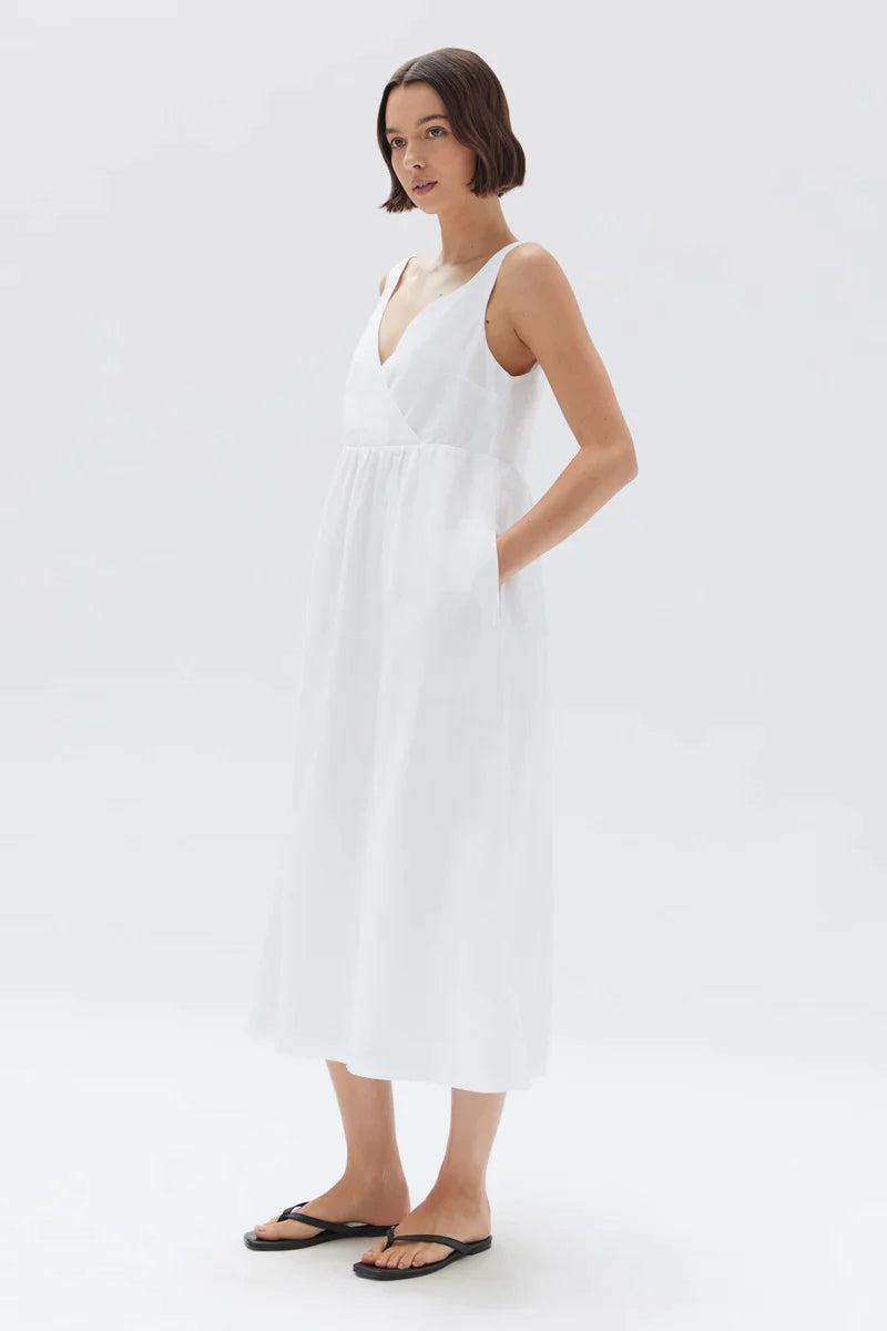 anouk dress | white | assembly label