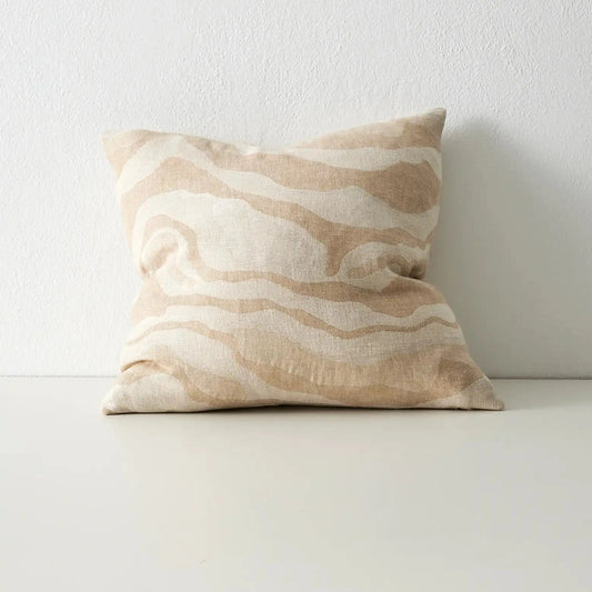 clunes linen cushion | 50x50 | weave home