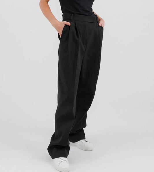classic trouser | black | father rabbit apparel