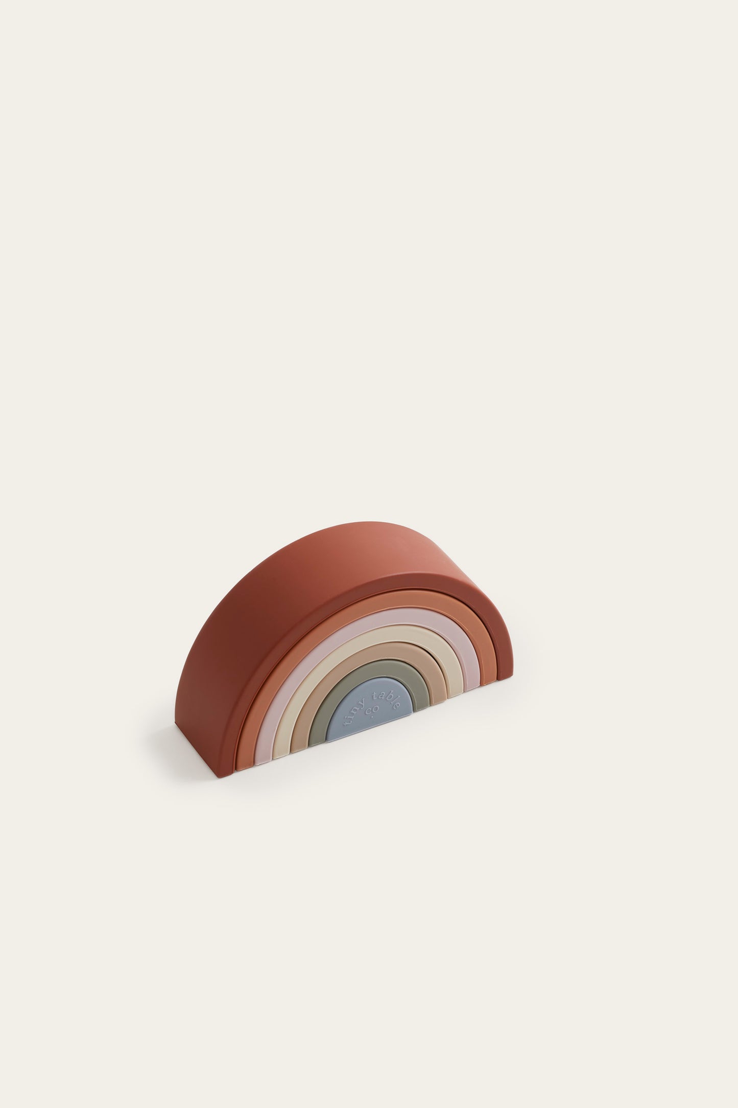 rainbow stacker | tiny table