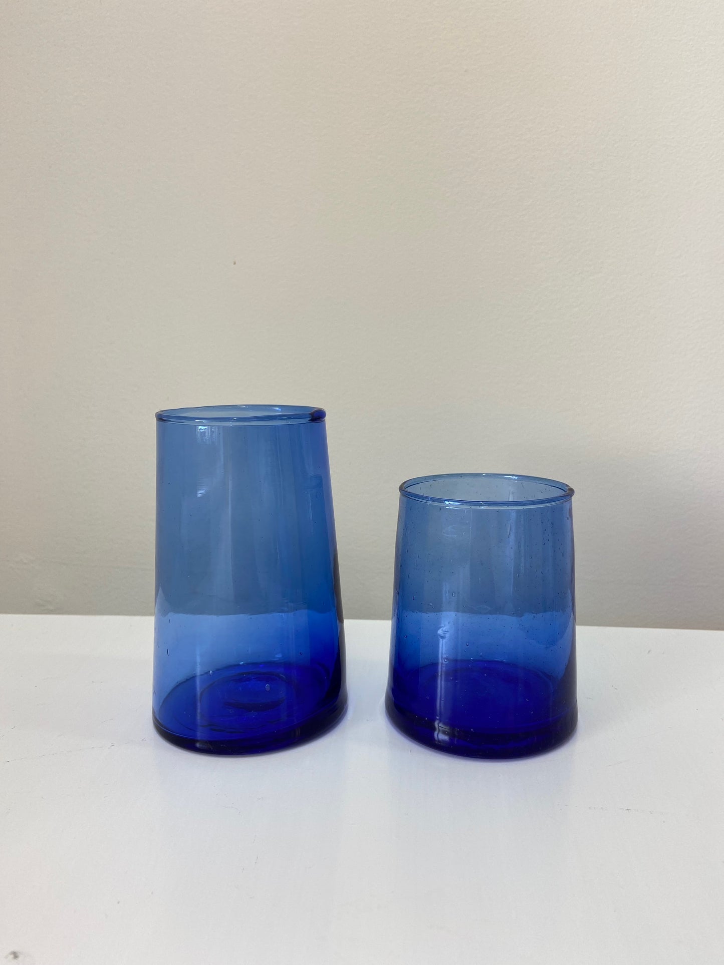 wine glass | cobalt blue tall | beldi