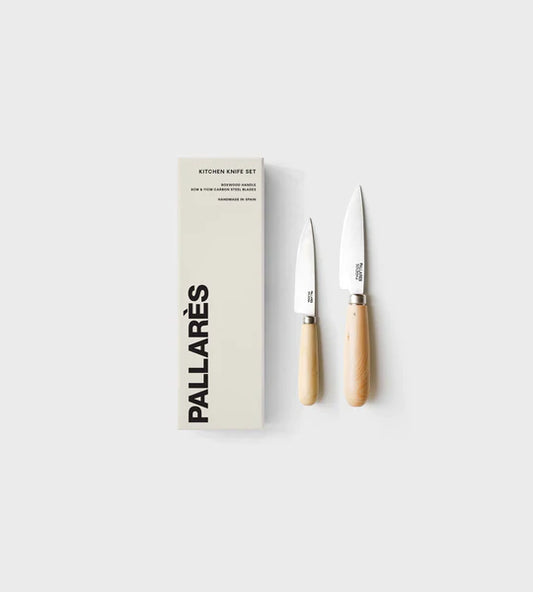kitchen knife set | carbon steel | pallarès solsona