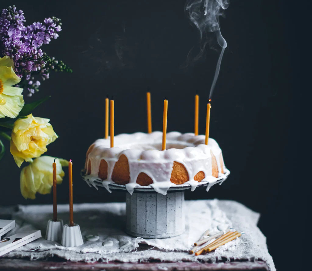 beeswax birthday candles  | five| ovo things