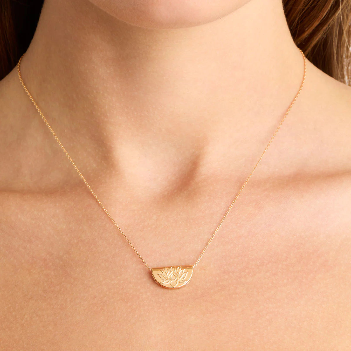 lotus short necklace | by charlotte