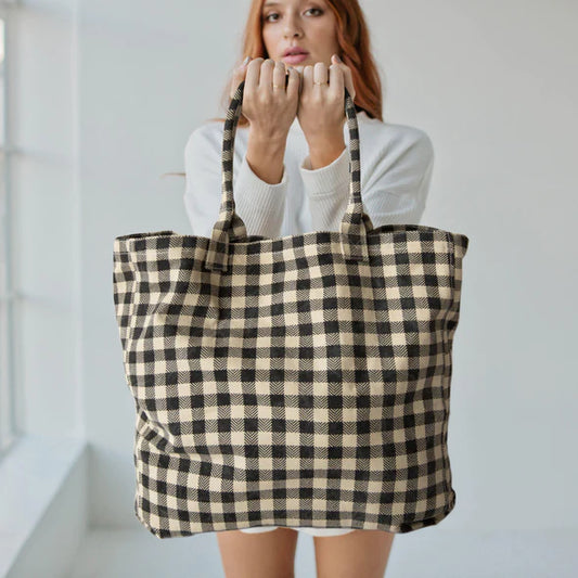 great big bag | checks | sophie