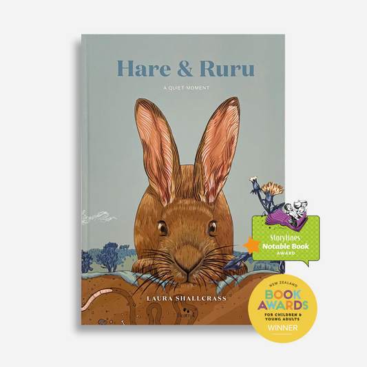 hare & ruru: a quiet moment | laura shallcrass