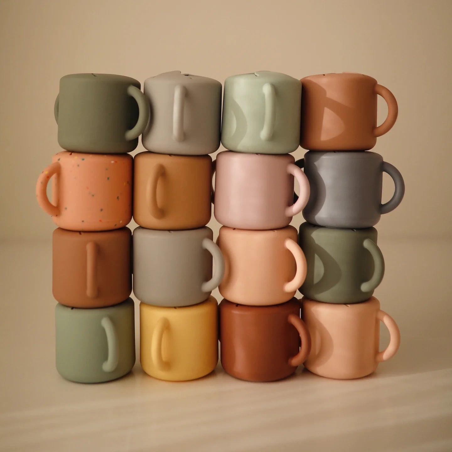 snack cup | dusky pink | mushie