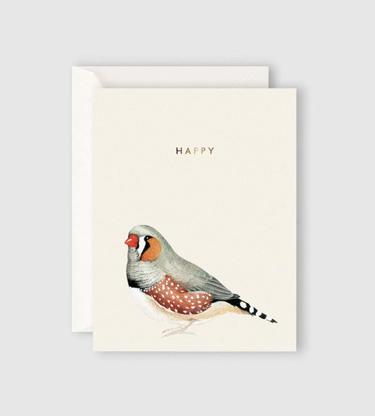 happy bird card | father rabbit goods