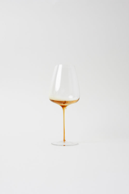white wine glass | amber | broste copenhagen