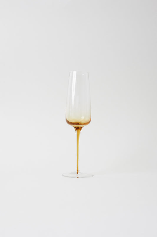 champagne flute | amber | broste copenhagen