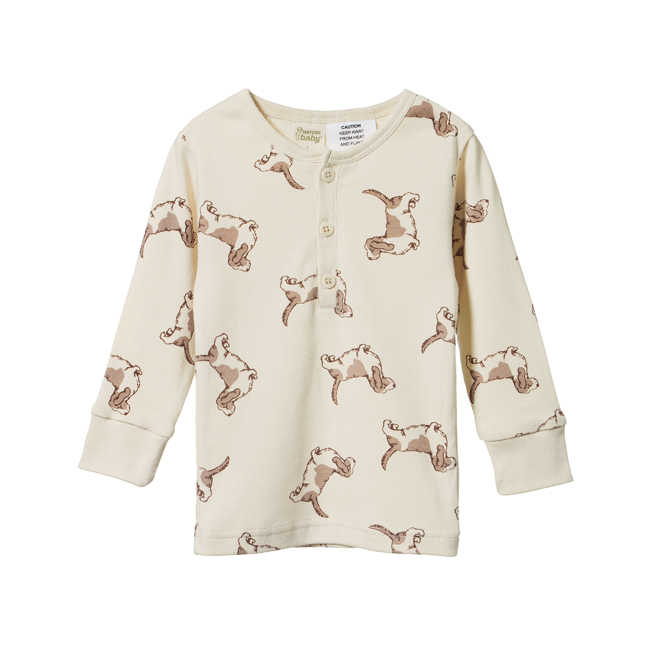 long sleeve pyjamas | happy hounds | nature baby