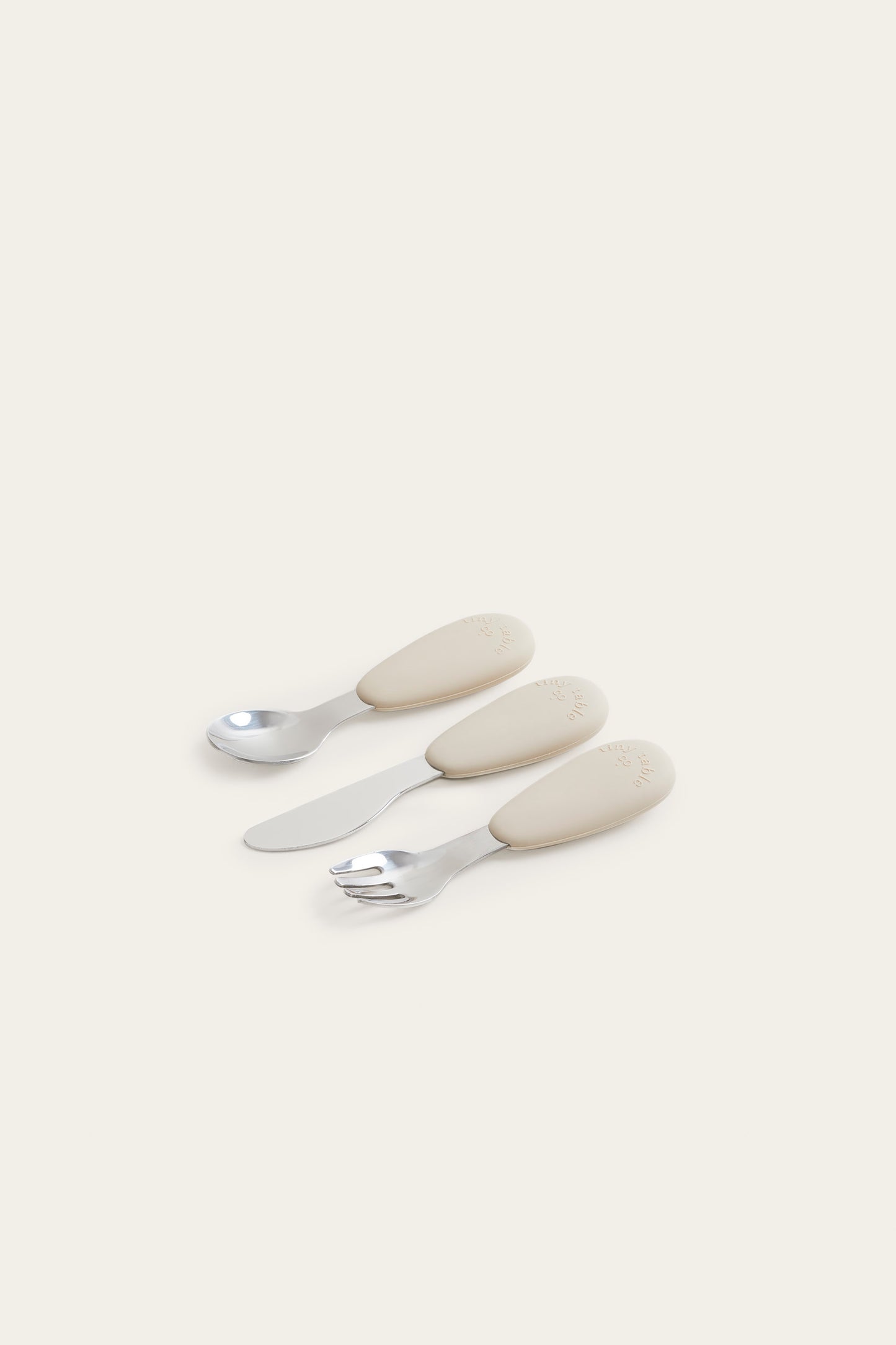 first cutlery set | sand | tiny table co.