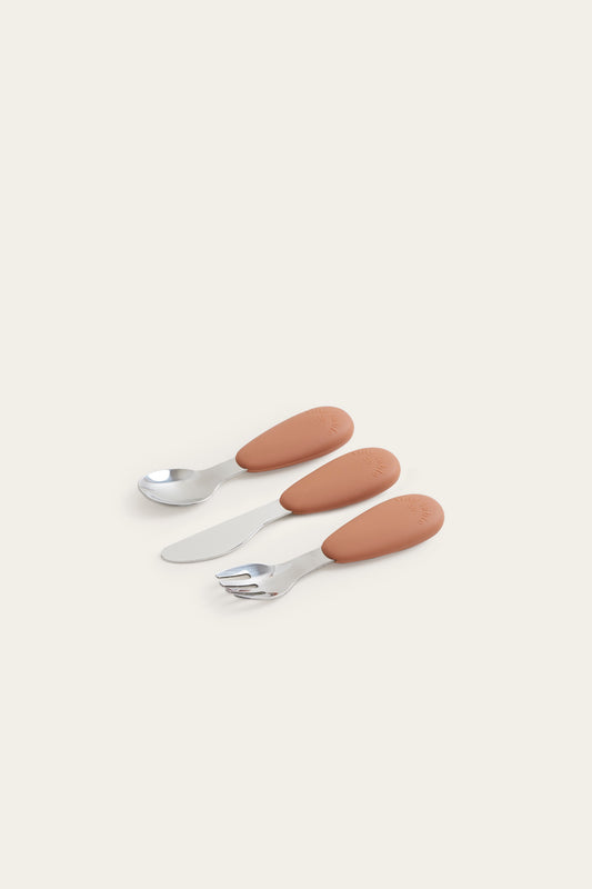 first cutlery set | clay | tiny table co.