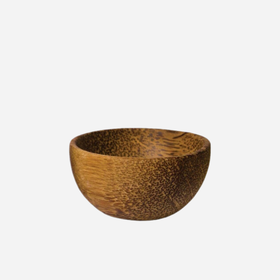 mini wooden bowls