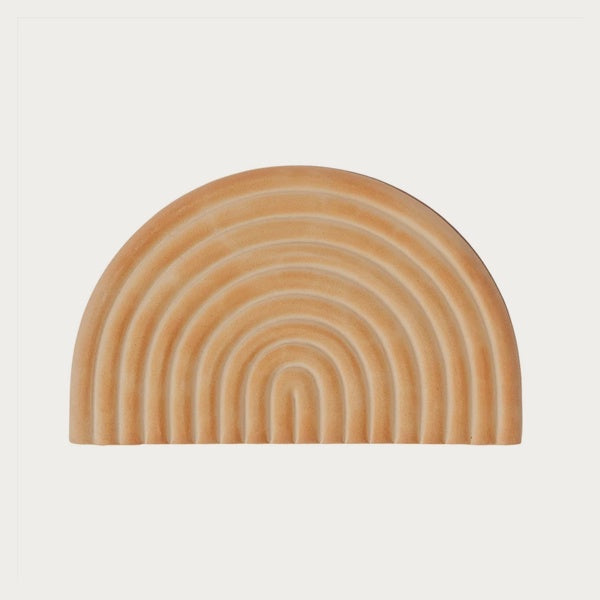 ceramic rainbow tray | beige | OYOY design