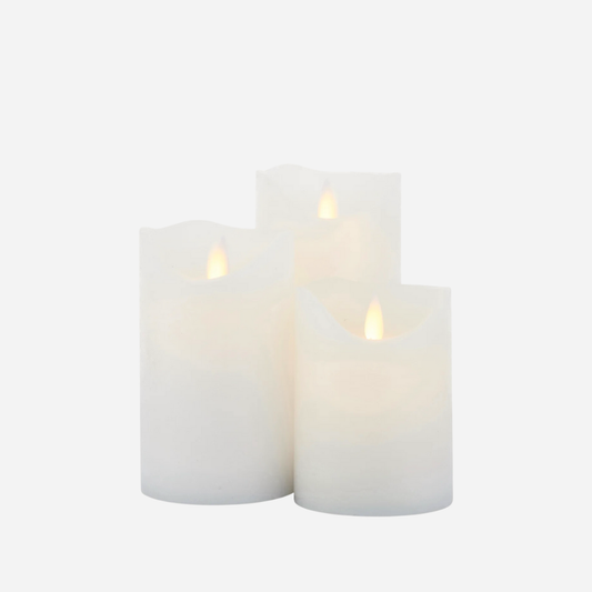sara LED candles | set of 3